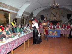 Feier im Kreuzgew&ouml;lbe