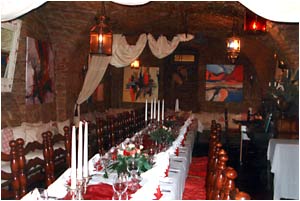 Festliche gedeckter Tisch