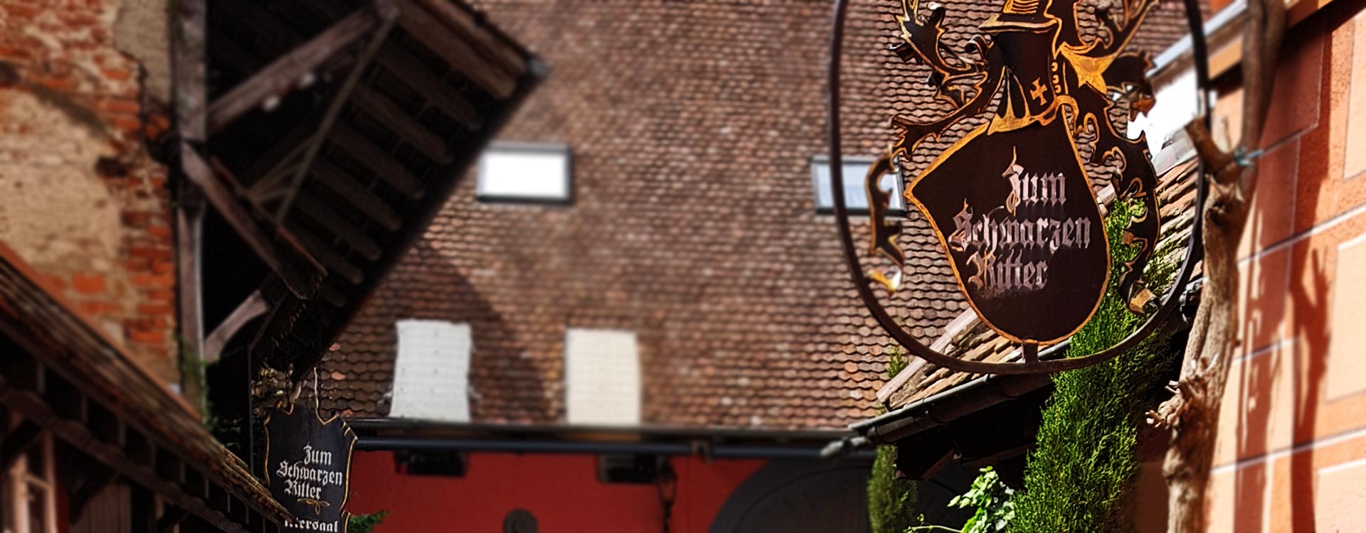 Feiern Sie im besonderen Ambiente im Schwarzen Ritter